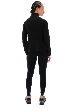 Licensee Batra Group Sportbekleidung<Aktivjacke mit Schößchenform und Reißverschluss