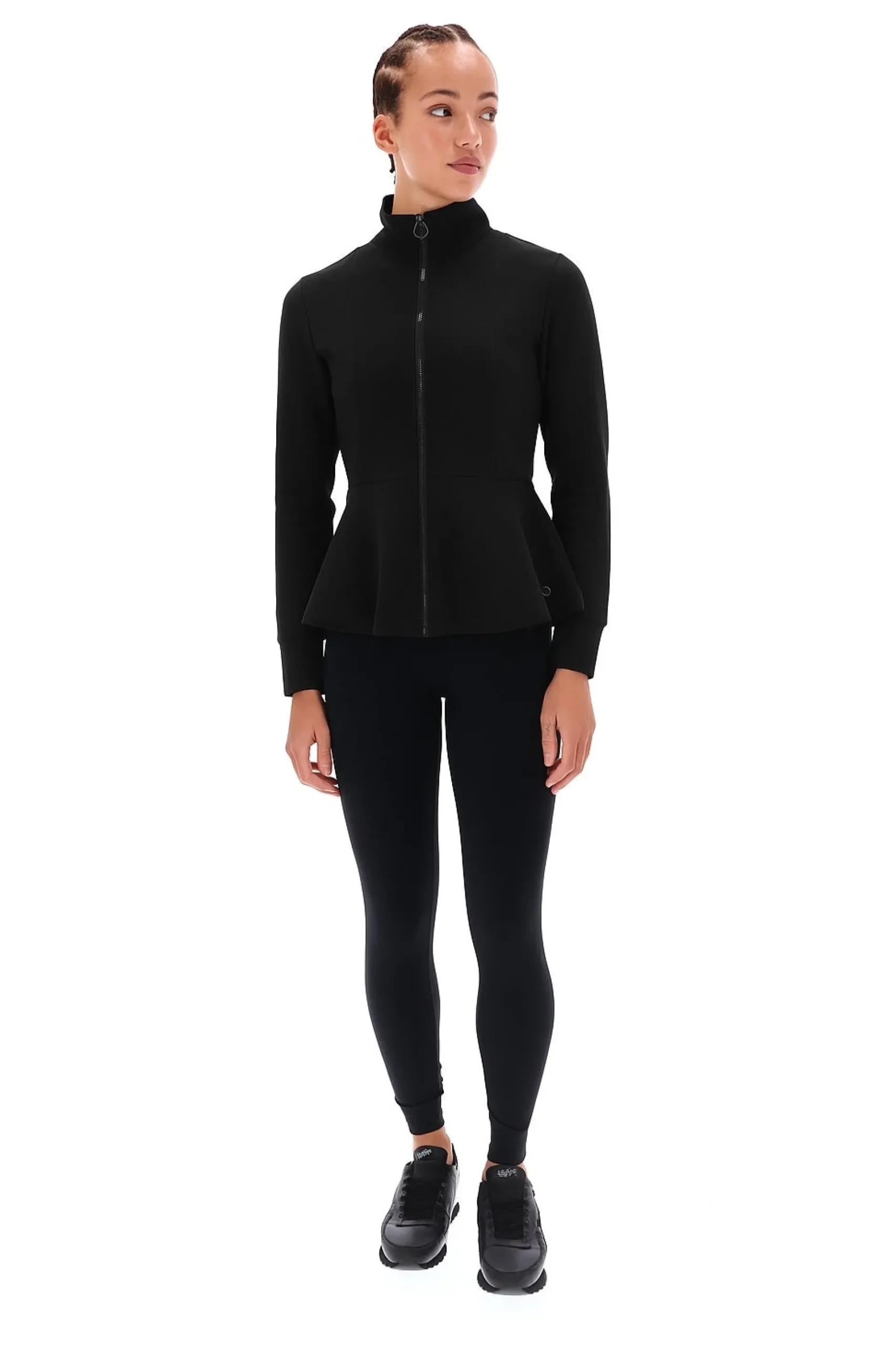 Licensee Batra Group Sportbekleidung<Aktivjacke mit Schößchenform und Reißverschluss