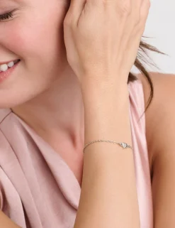 Damen Licensee Simon Harrison Die Hochzeitsredaktion|Sämtliches Zubehör<Armband aus massivem Mini-Herz-Ketten