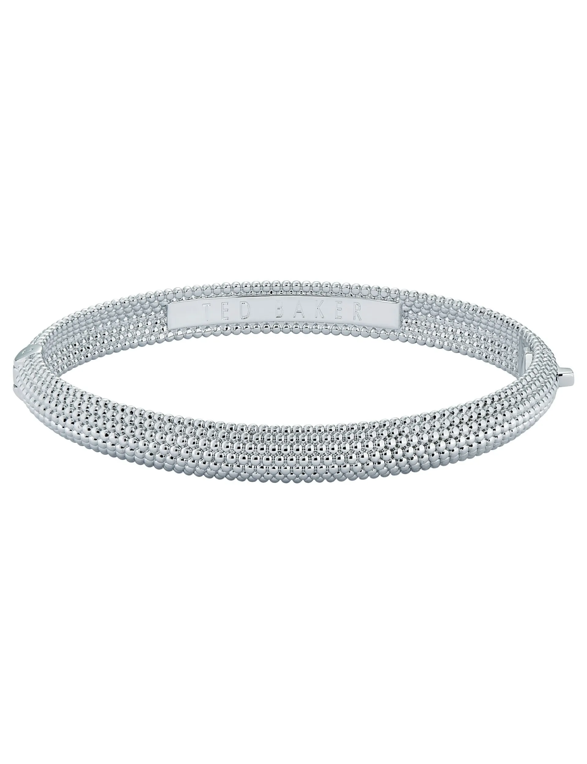 Damen Licensee Simon Harrison Sämtliches Zubehör|Schmuck<Armreif mit gepunkteter Textur und Scharnierverschluss