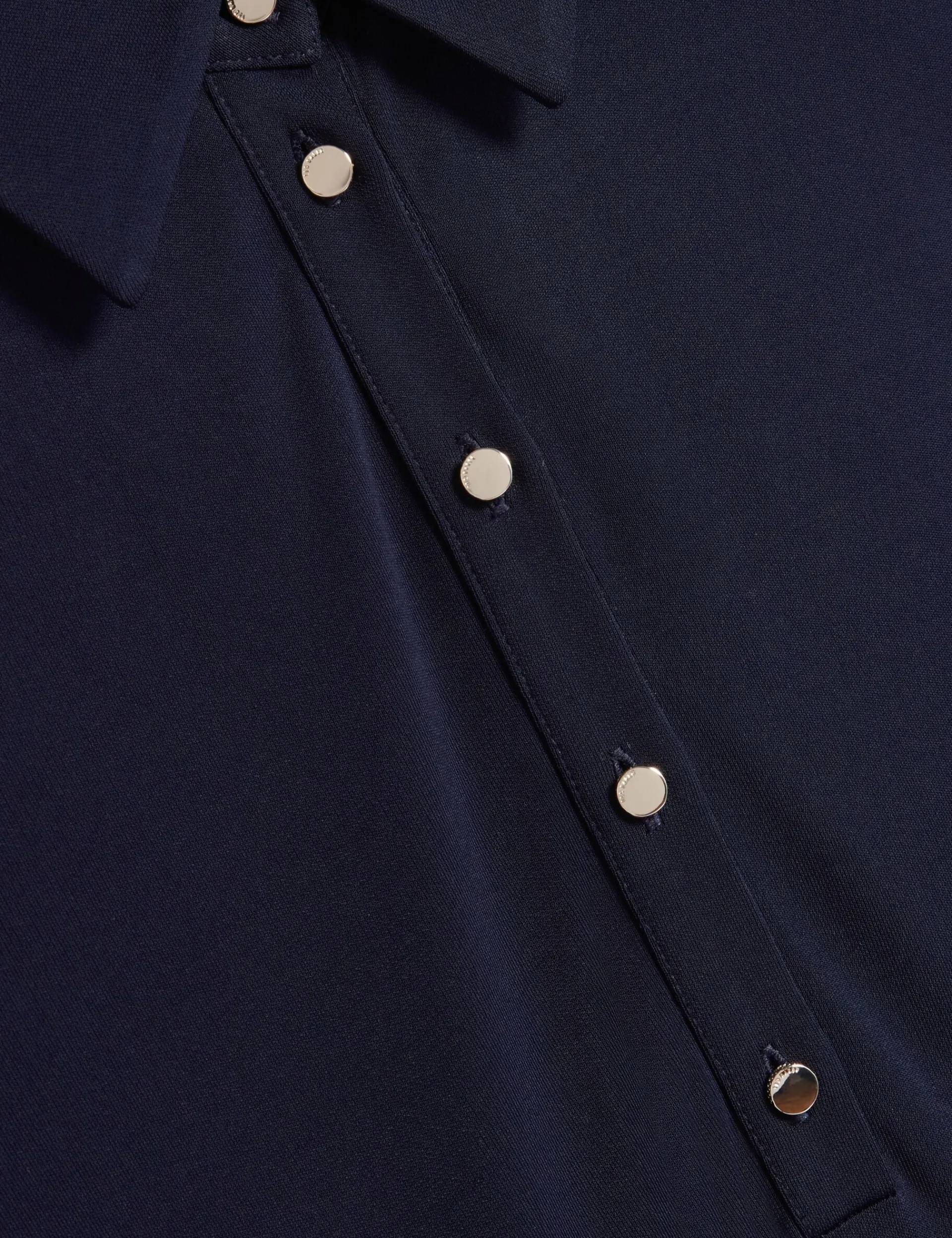 New Lobster Limited Luftiger Blues Bearbeiten|Kleider<Asymmetrisches Jersey-Midi-Hemdkleid