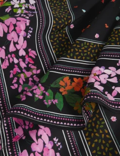New Lobster Limited Der Weihnachtsladen|Kleider<Asymmetrisches Midi-Kleid mit Schalprint