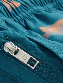 New Lobster Limited Bademode|Der Weihnachtsladen<Badehose mit Goldfischmuster und Kordelzug