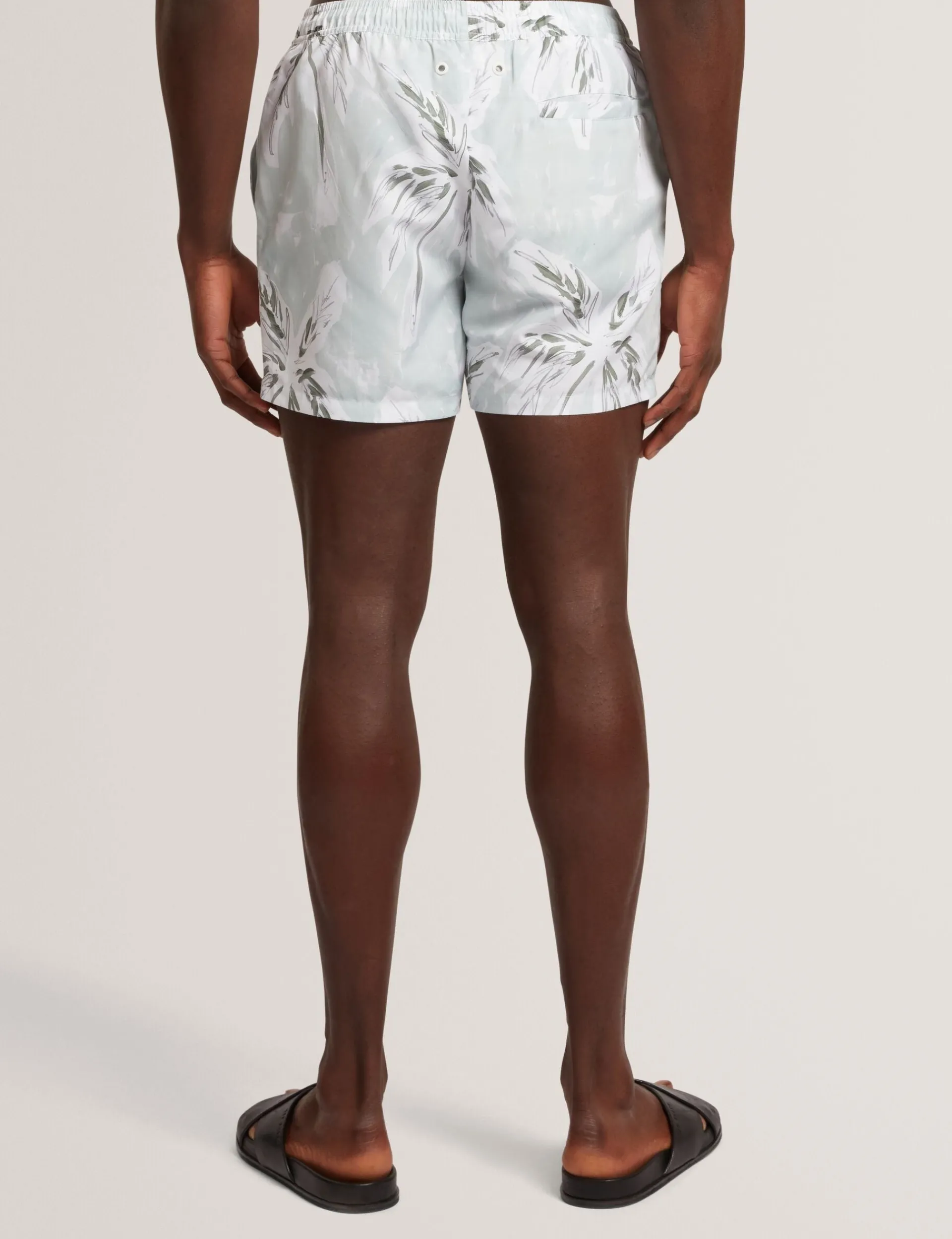 New Lobster Limited Bademode|Der Weihnachtsladen<Badeshorts mit Palmenmuster, mittellang