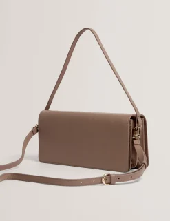 Damen New Lobster Limited Luxusgeschenke Für Damen|Schultertaschen<Baguette-Schultertasche aus Leder mit Überschlag