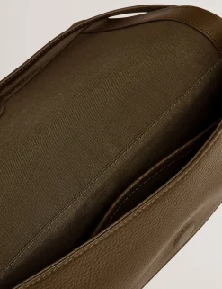 Damen New Lobster Limited Luxusgeschenke Für Damen|Schultertaschen<Baguette-Schultertasche aus Leder mit Überschlag