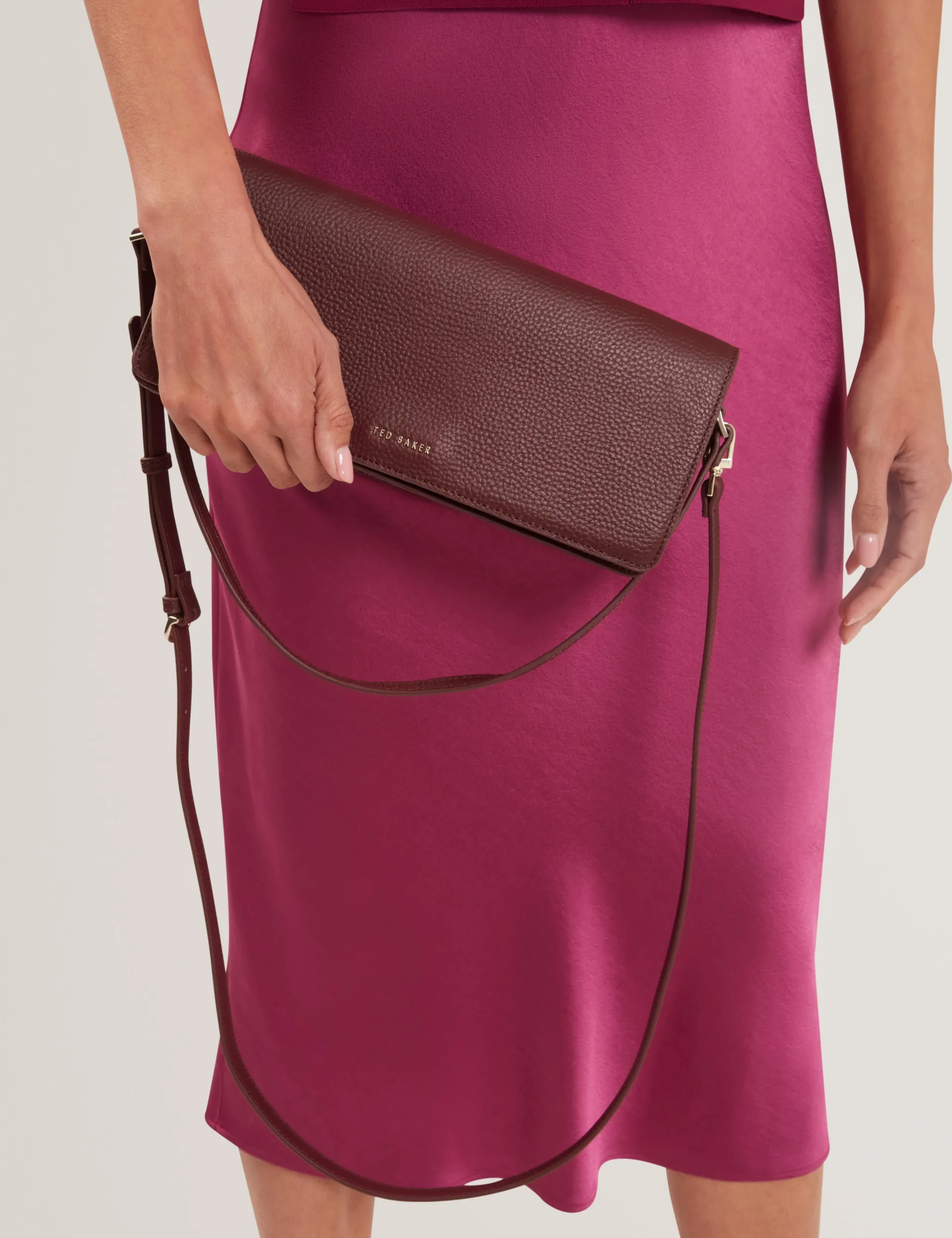 Damen New Lobster Limited Luxusgeschenke Für Damen|Schultertaschen<Baguette-Schultertasche aus Leder mit Überschlag