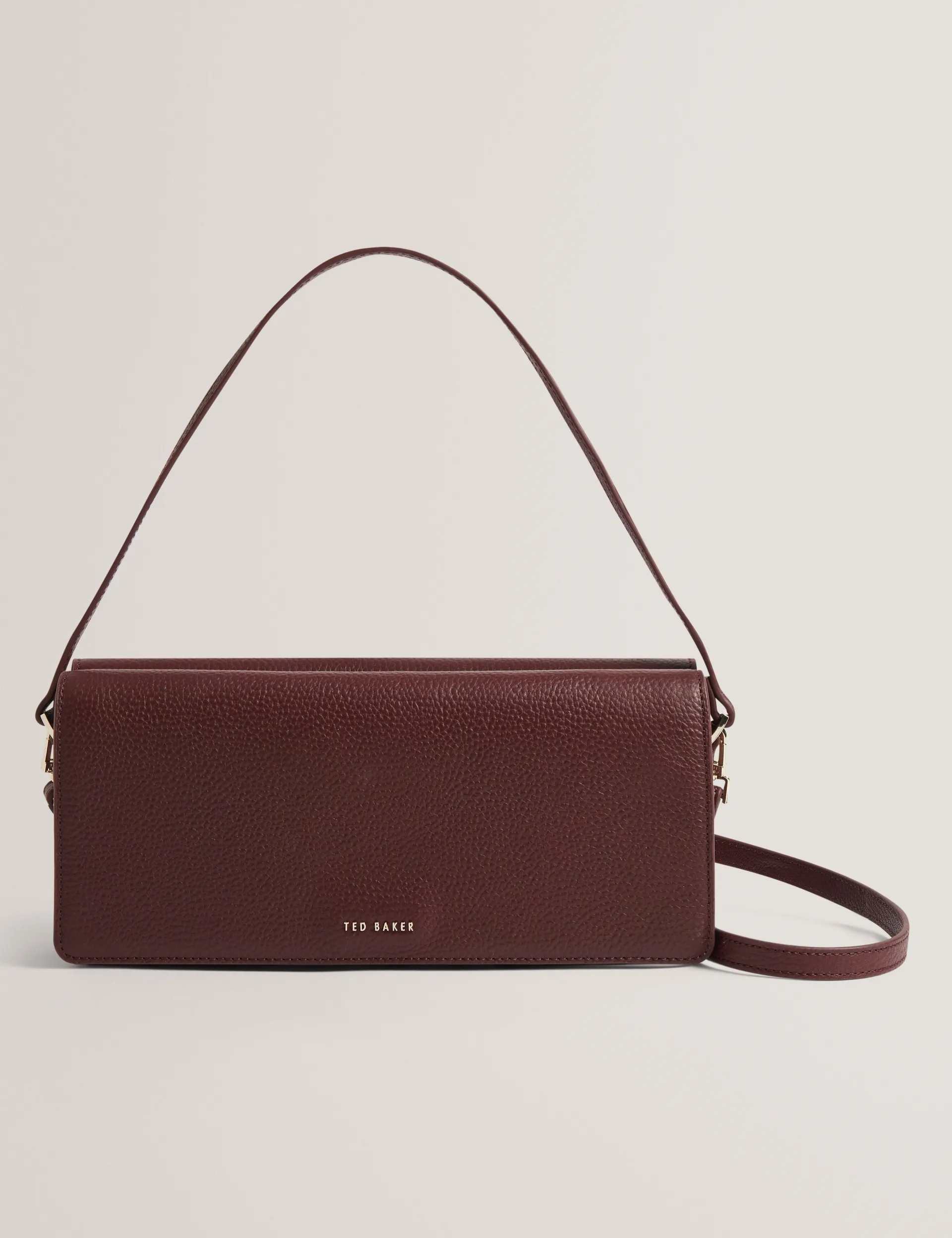 Damen New Lobster Limited Luxusgeschenke Für Damen|Schultertaschen<Baguette-Schultertasche aus Leder mit Überschlag