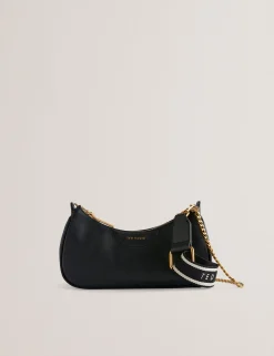 New Lobster Limited Umhängetaschen|Schultertaschen<Baguette-Tasche aus Leder mit Gurtband
