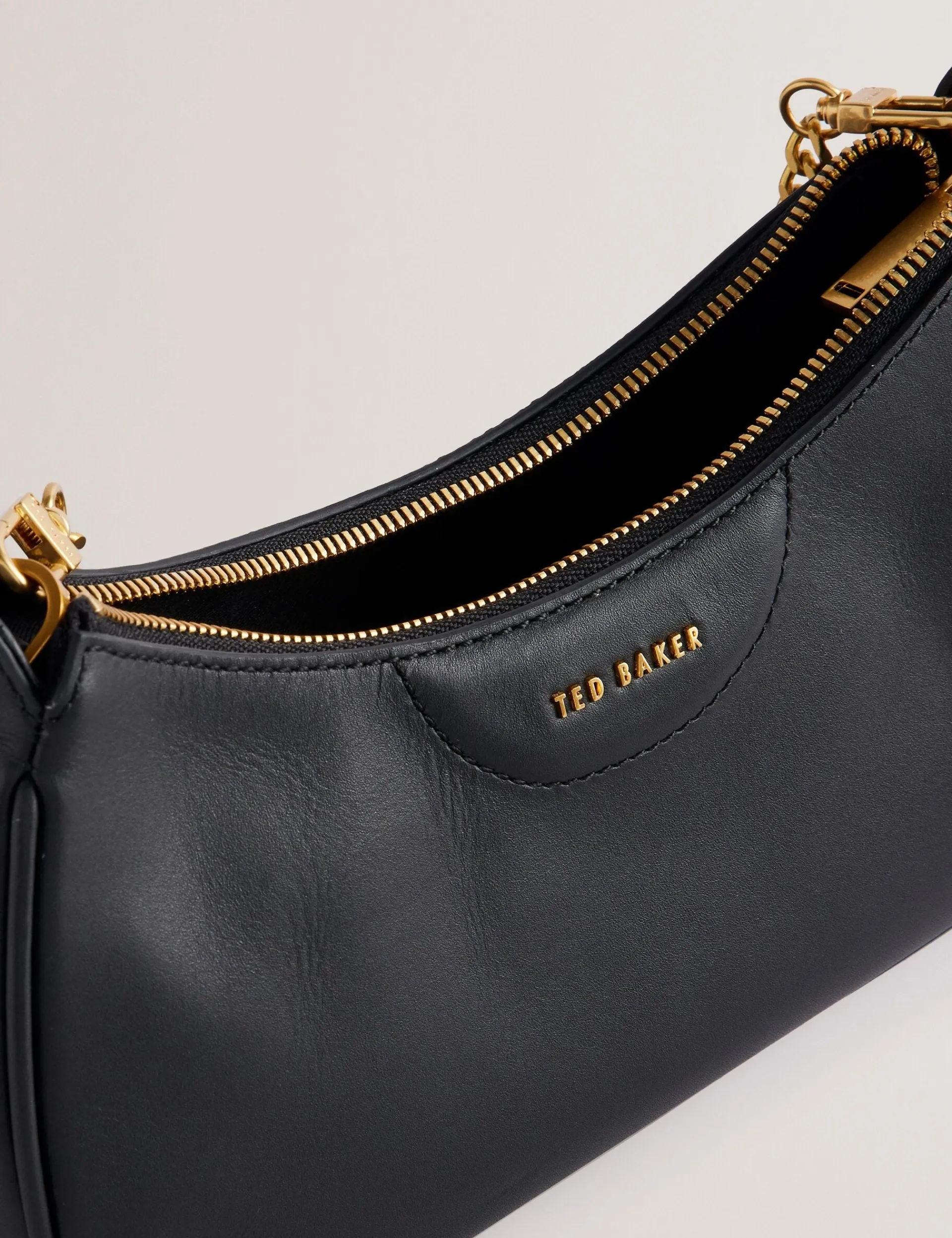 New Lobster Limited Umhängetaschen|Schultertaschen<Baguette-Tasche aus Leder mit Gurtband