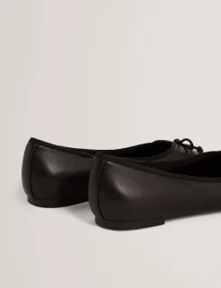 New Lobster Limited Intelligente Schuhe|Golden Hour<Ballerinas aus weichem Leder mit Schleife