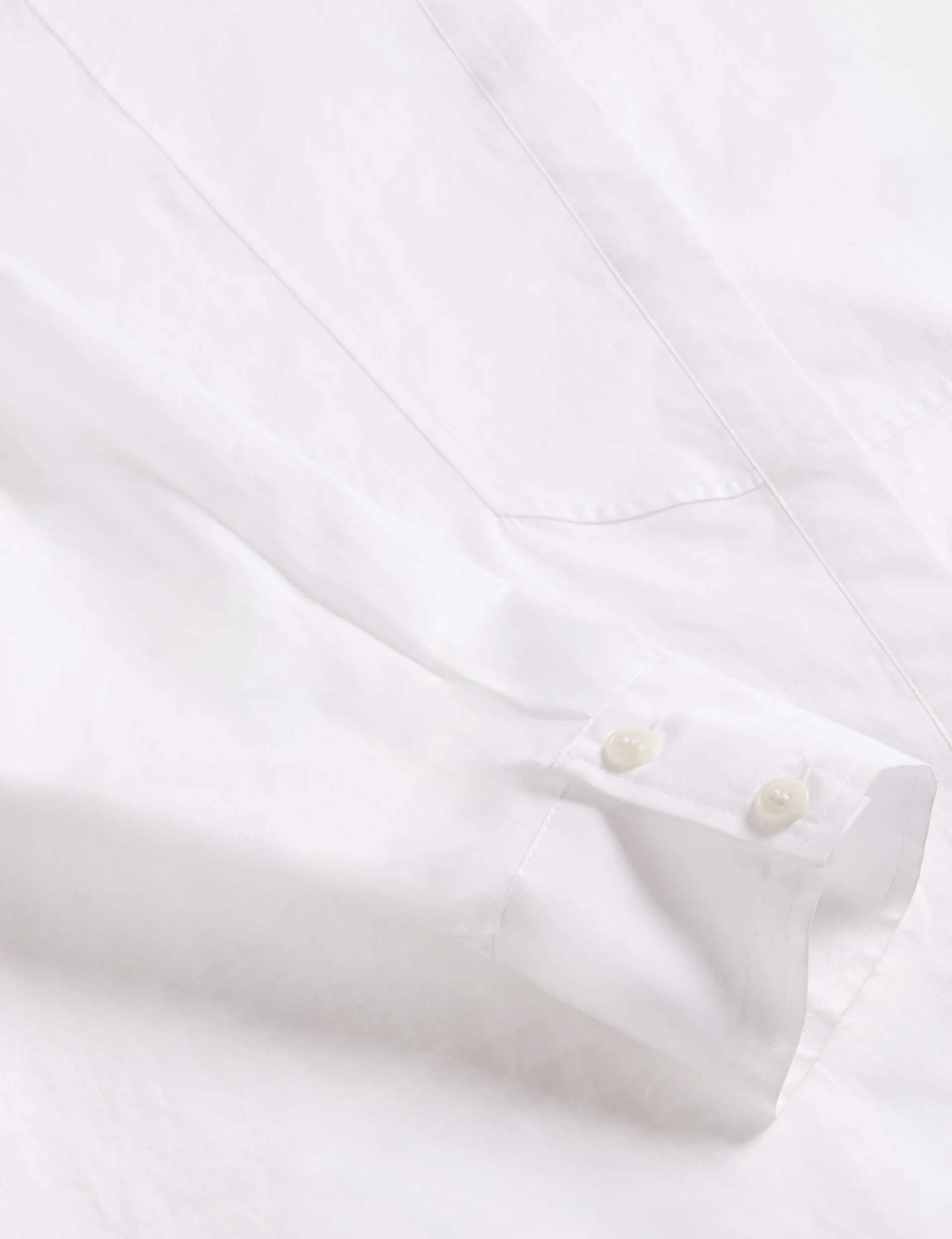 New Lobster Limited Oberteile & Blusen|Luftiger Blues Bearbeiten<Baumwollhemd mit übergroßem Latzdetail