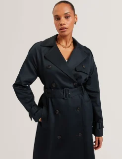 Damen New Lobster Limited Luxusgeschenke Für Damen|Mäntel Und Jacken<Baumwoll-Midi-Trenchcoat mit Gürtel