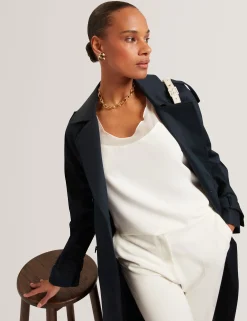 Damen New Lobster Limited Luxusgeschenke Für Damen|Mäntel Und Jacken<Baumwoll-Midi-Trenchcoat mit Gürtel