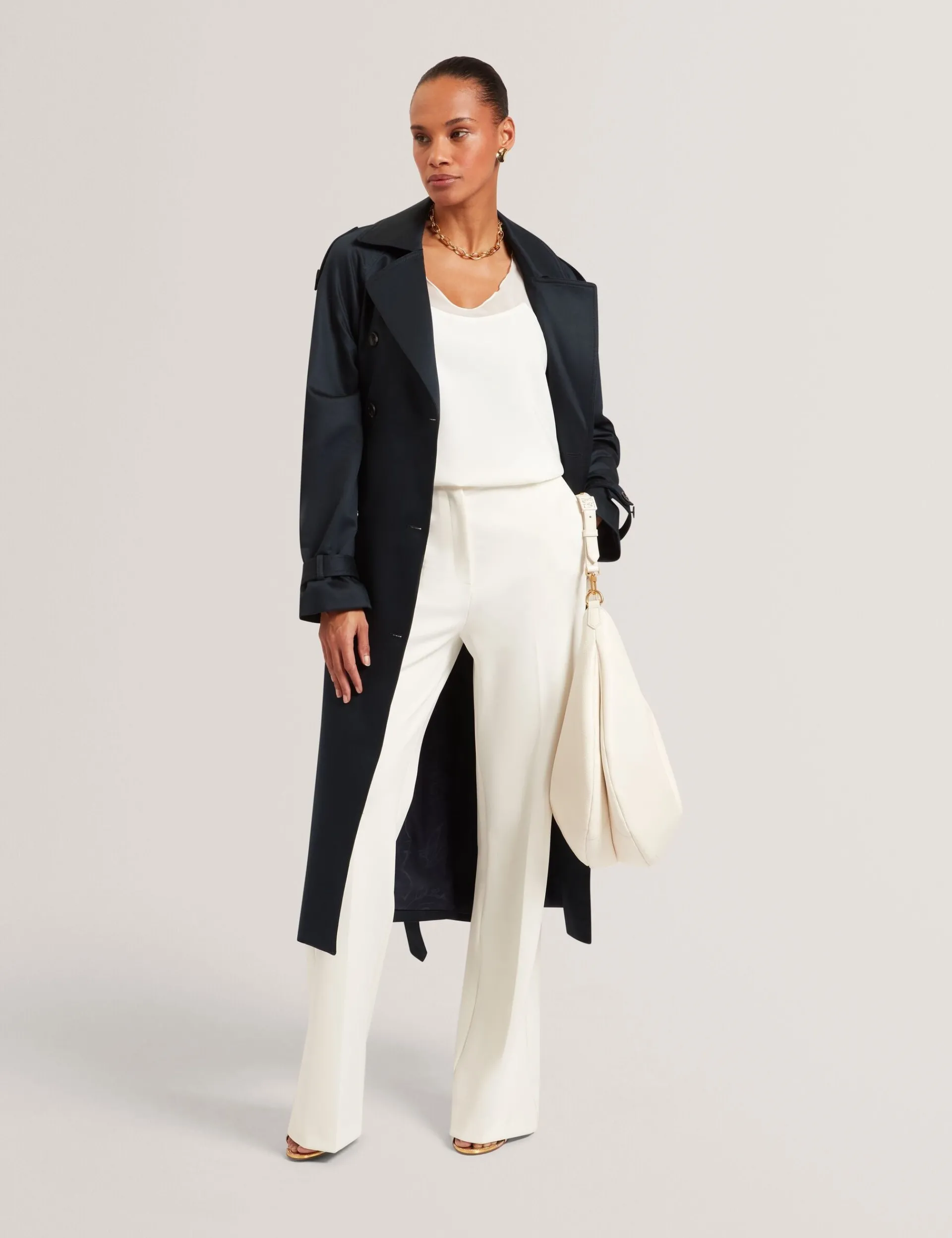 Damen New Lobster Limited Luxusgeschenke Für Damen|Mäntel Und Jacken<Baumwoll-Midi-Trenchcoat mit Gürtel