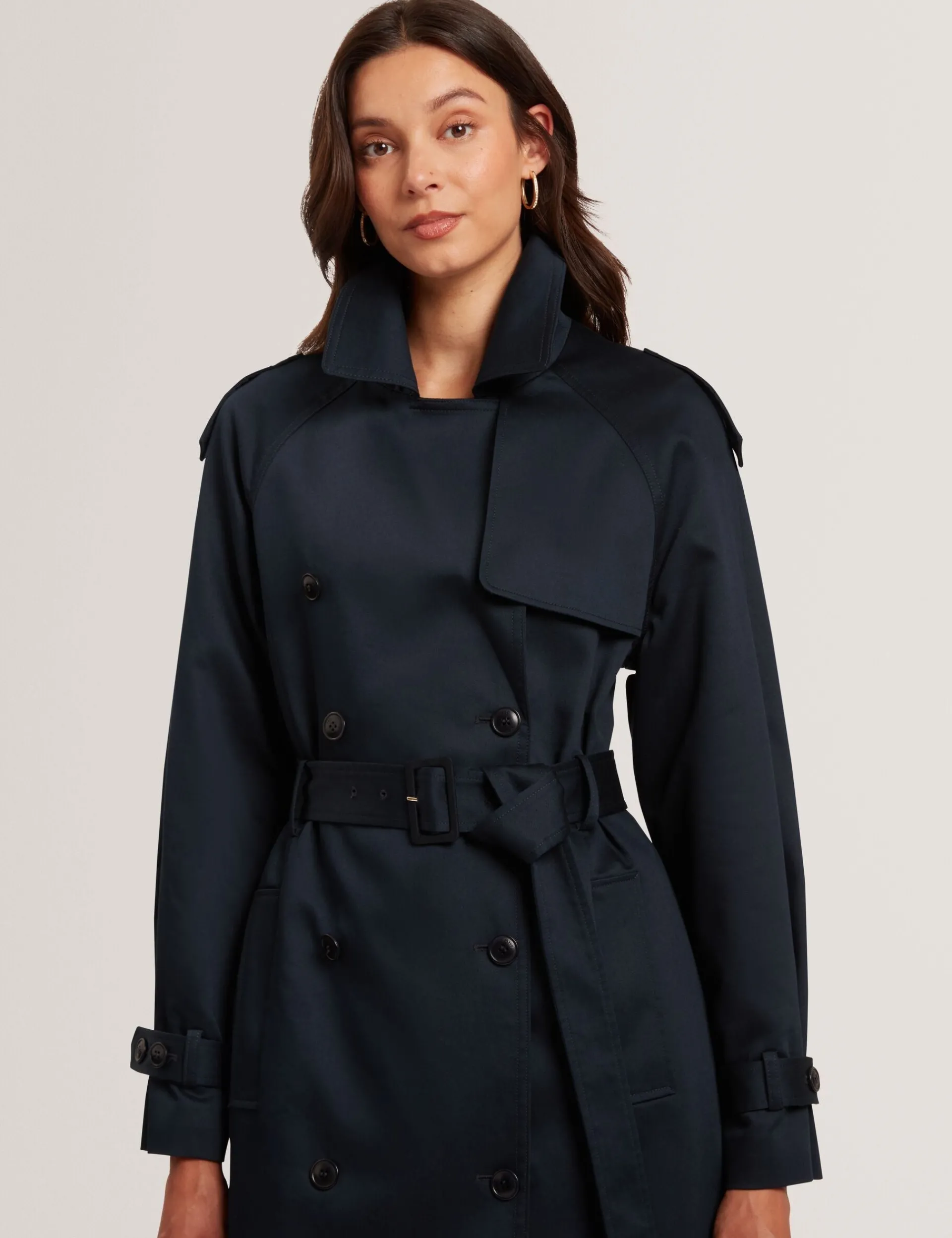 Damen New Lobster Limited Luxusgeschenke Für Damen|Mäntel Und Jacken<Baumwoll-Midi-Trenchcoat mit Gürtel