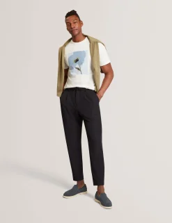 New Lobster Limited Der Weihnachtsladen|Breezy Blues Bearbeiten<Baumwoll-T-Shirt mit Blumenmuster