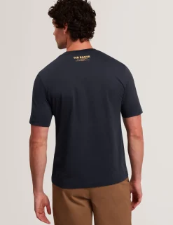 New Lobster Limited Der Weihnachtsladen|Breezy Blues Bearbeiten<Baumwoll-T-Shirt mit Blumenmuster