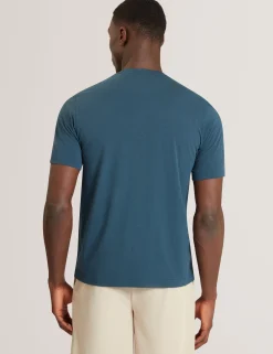 New Lobster Limited Der Weihnachtsladen|Breezy Blues Bearbeiten<Baumwoll-T-Shirt mit doppeltem Blumenmuster
