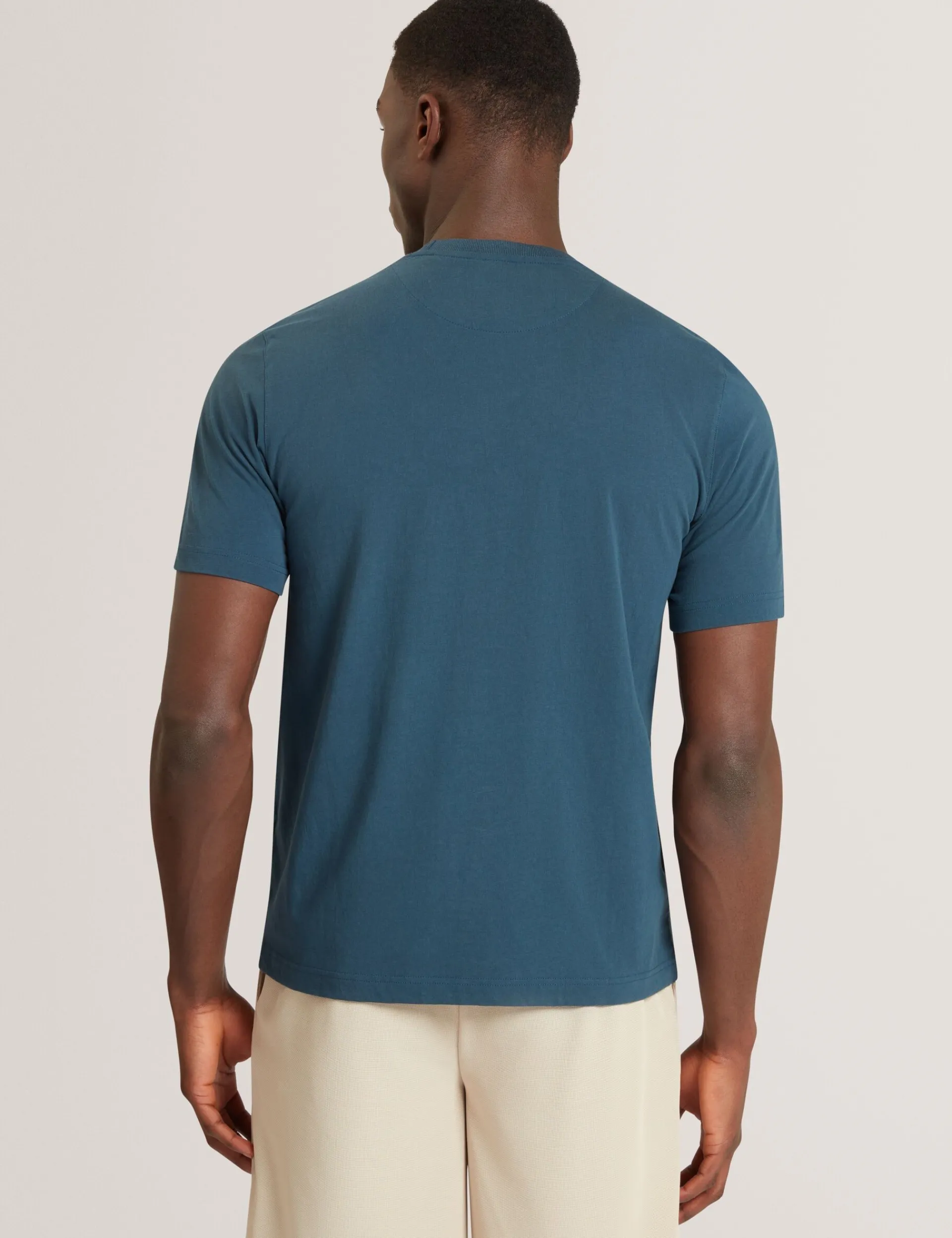 New Lobster Limited Der Weihnachtsladen|Breezy Blues Bearbeiten<Baumwoll-T-Shirt mit doppeltem Blumenmuster