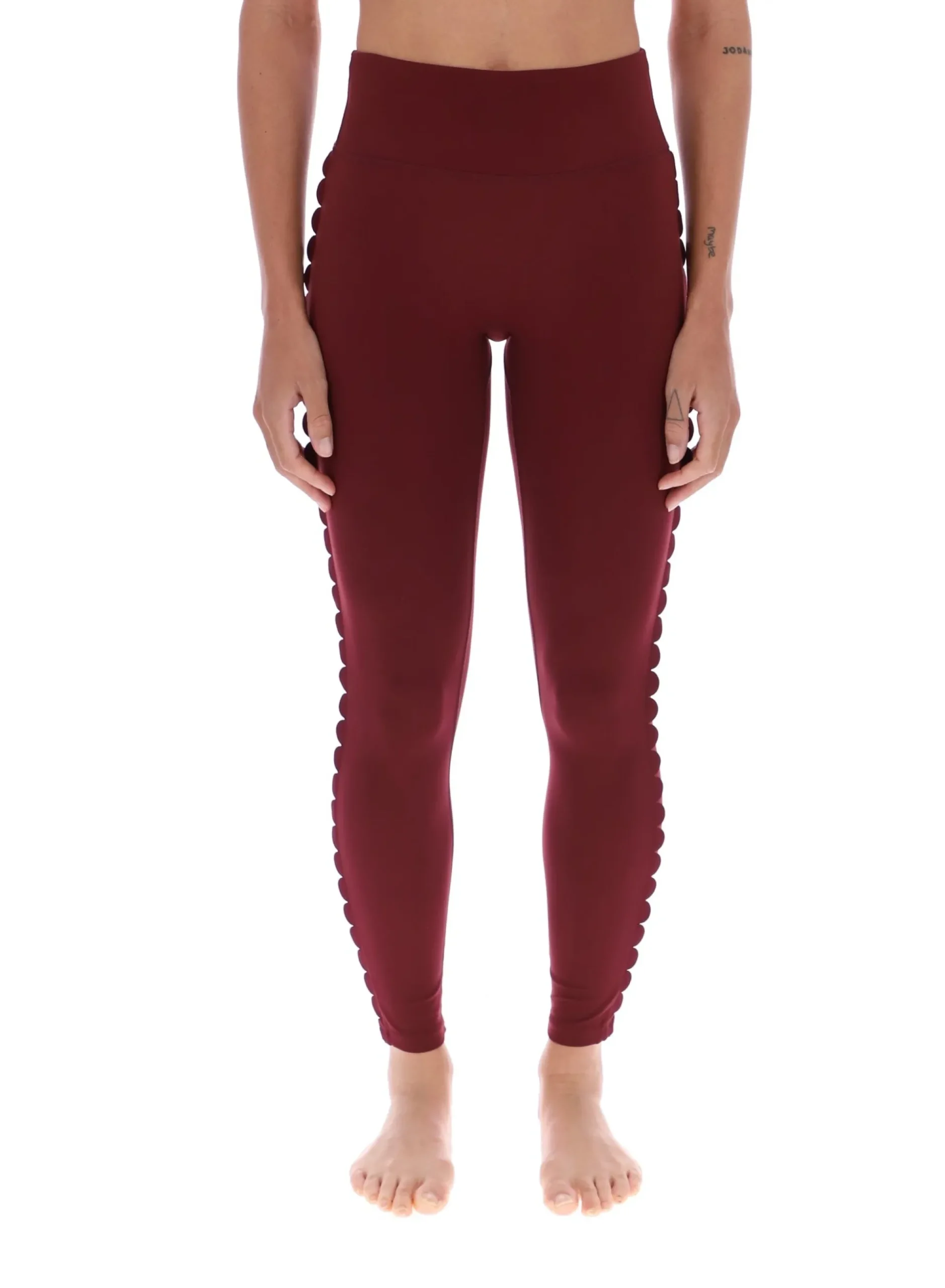 Licensee Batra Group Sportbekleidung<Bequeme Stretch-Yoga-Leggings mit Muschelsaum