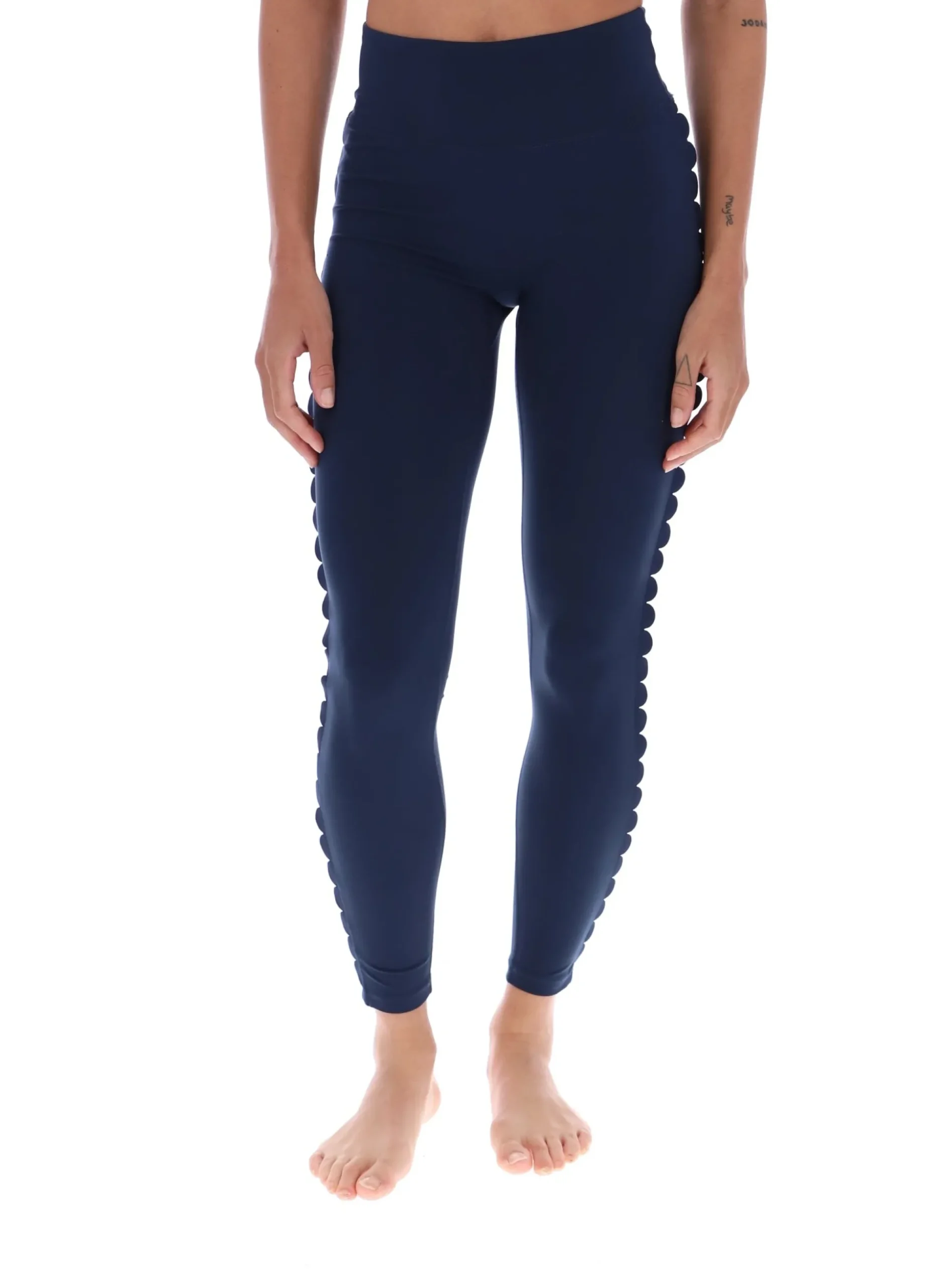 Licensee Batra Group Sportbekleidung<Bequeme Stretch-Yoga-Leggings mit Muschelsaum