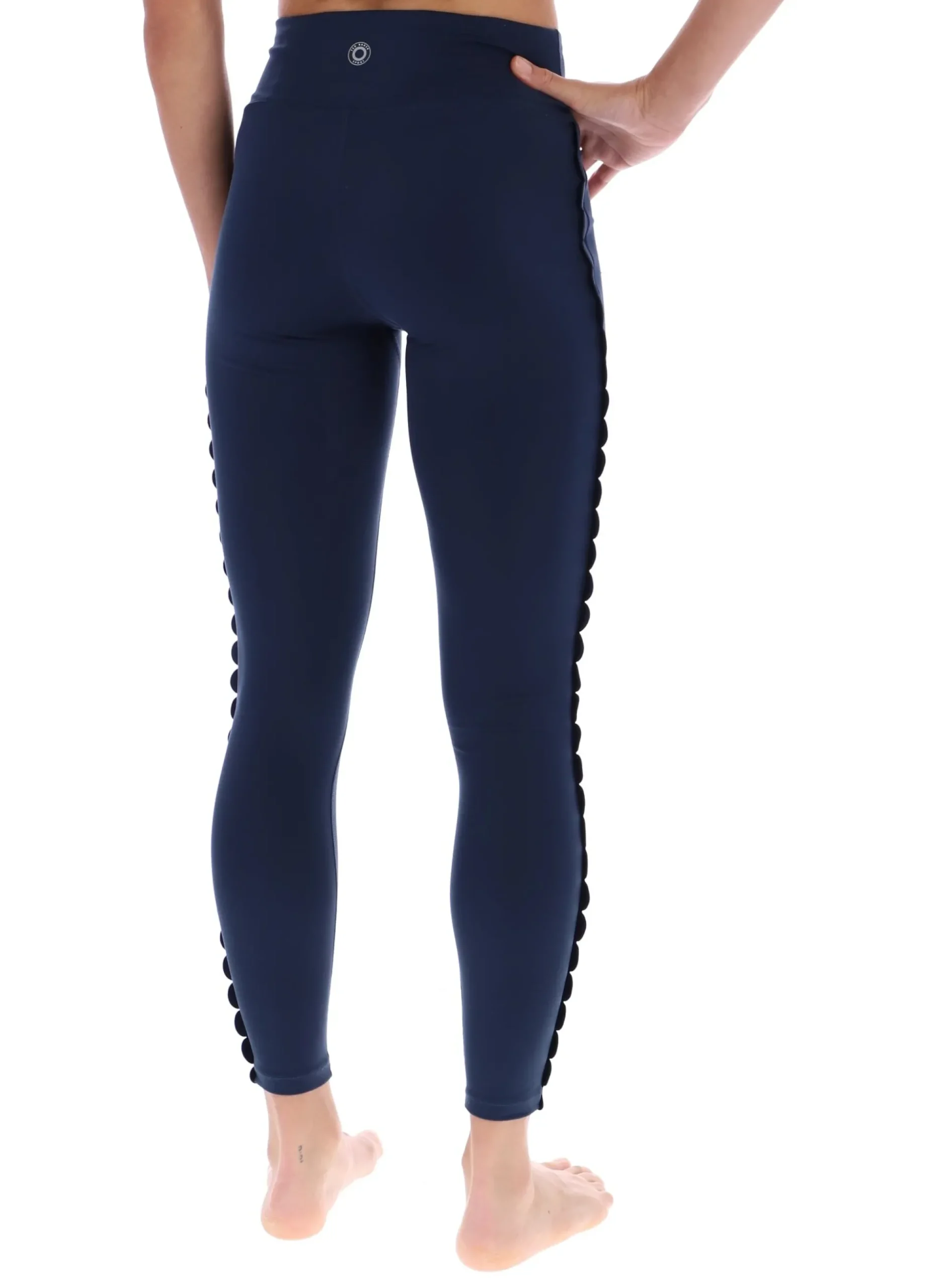 Licensee Batra Group Sportbekleidung<Bequeme Stretch-Yoga-Leggings mit Muschelsaum