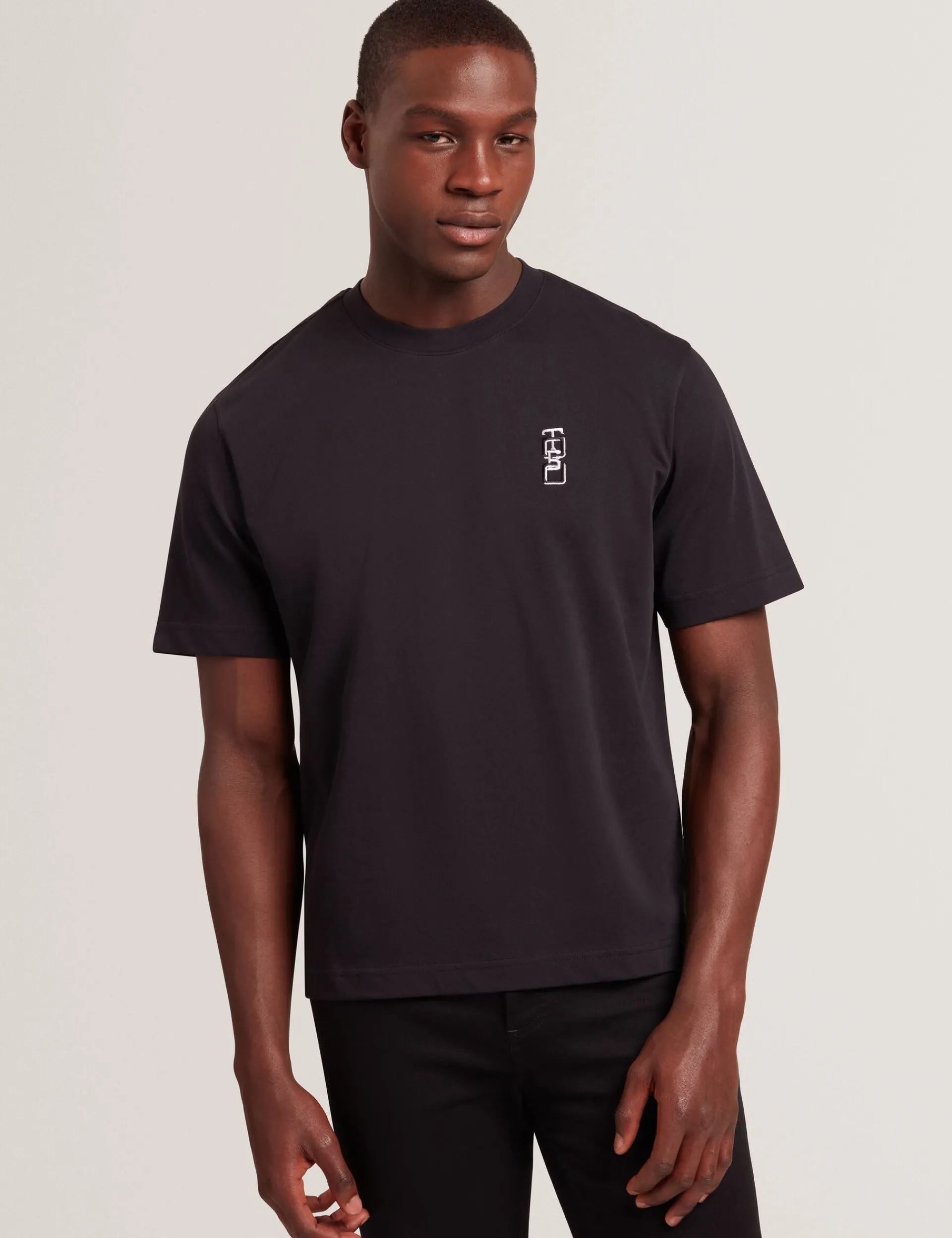 New Lobster Limited Oberteile & T-Shirts|Der Weihnachtsladen<Besticktes TB-Logo-T-Shirt mit lockerer Passform