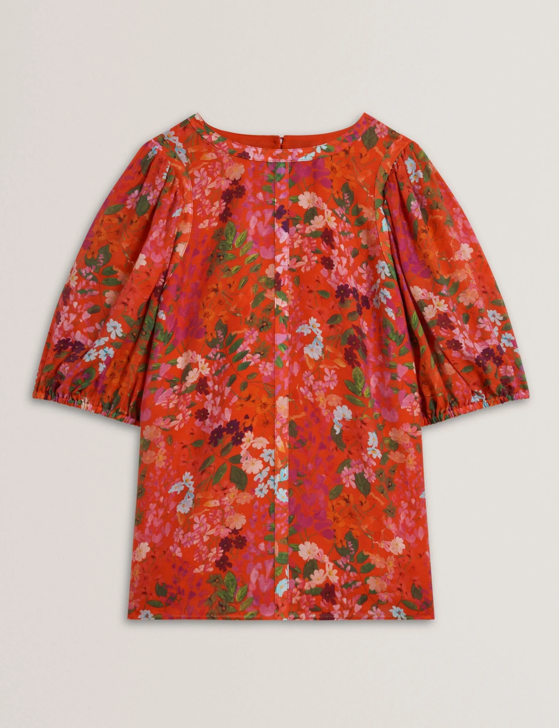 New Lobster Limited Oberteile & Blusen|Der Weihnachtsladen<Bluse mit Blütenmuster und Puffärmeln