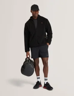 Licensee Batra Group Sportbekleidung<Borg Fleece-Trainingsjacke mit Reißverschluss