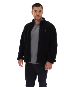 Licensee Batra Group Sportbekleidung<Borg Fleece-Trainingsjacke mit Reißverschluss