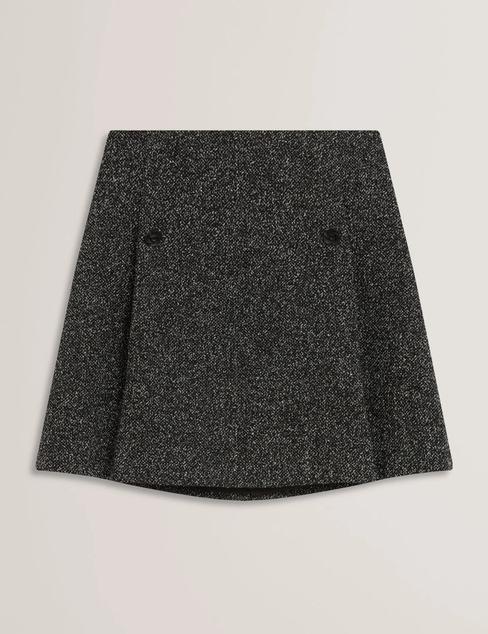 New Lobster Limited Röcke|Arbeitskleidung<Bouclé-Minirock in A-Linie, tailliert