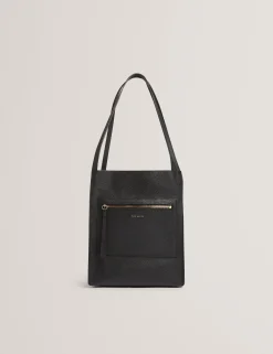 New Lobster Limited Tragetaschen<Boxy Tote Bag aus weichem Leder mit Reißverschlusstasche