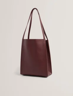 New Lobster Limited Tragetaschen<Boxy Tote Bag aus weichem Leder mit Reißverschlusstasche