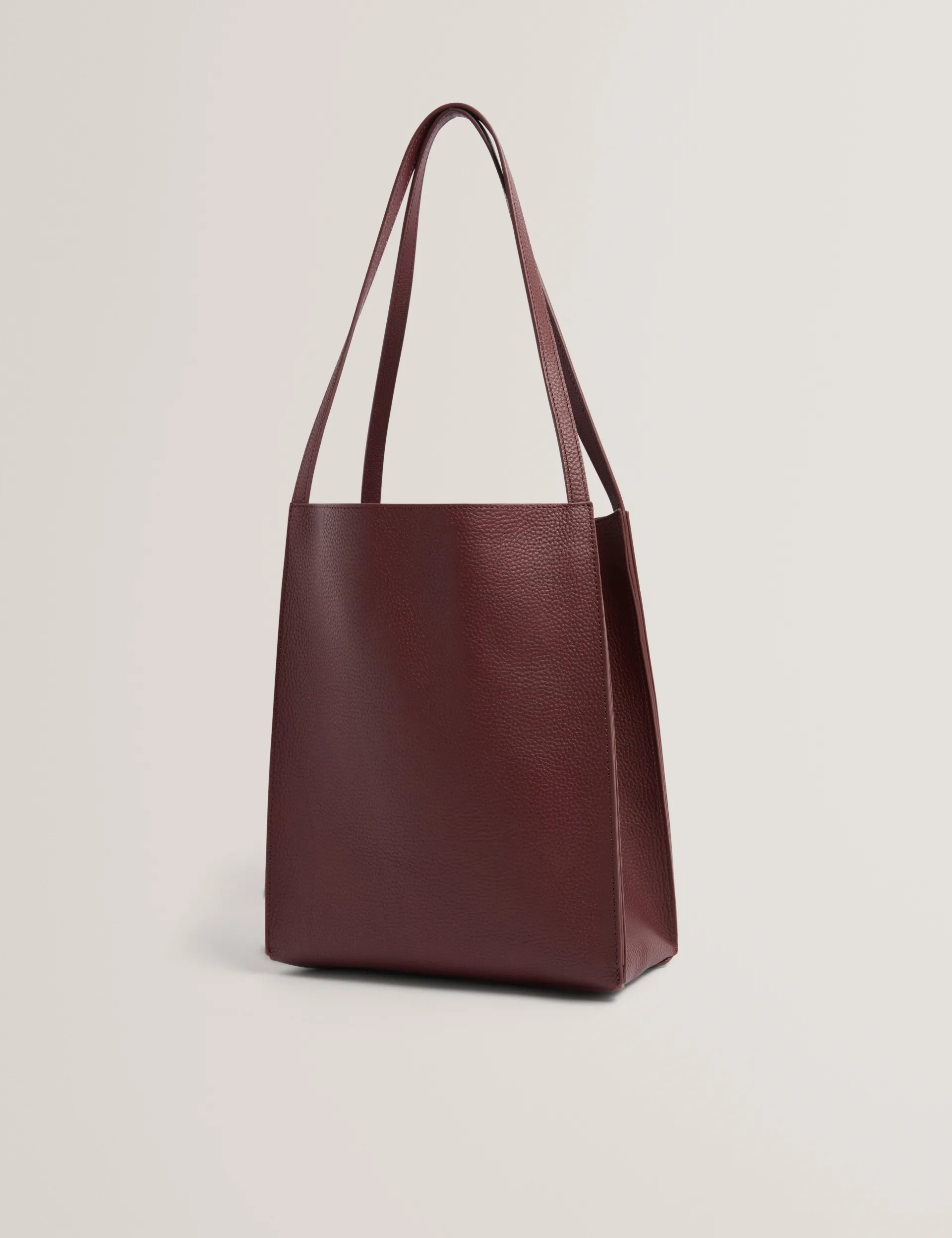 New Lobster Limited Tragetaschen<Boxy Tote Bag aus weichem Leder mit Reißverschlusstasche
