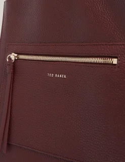 New Lobster Limited Tragetaschen<Boxy Tote Bag aus weichem Leder mit Reißverschlusstasche