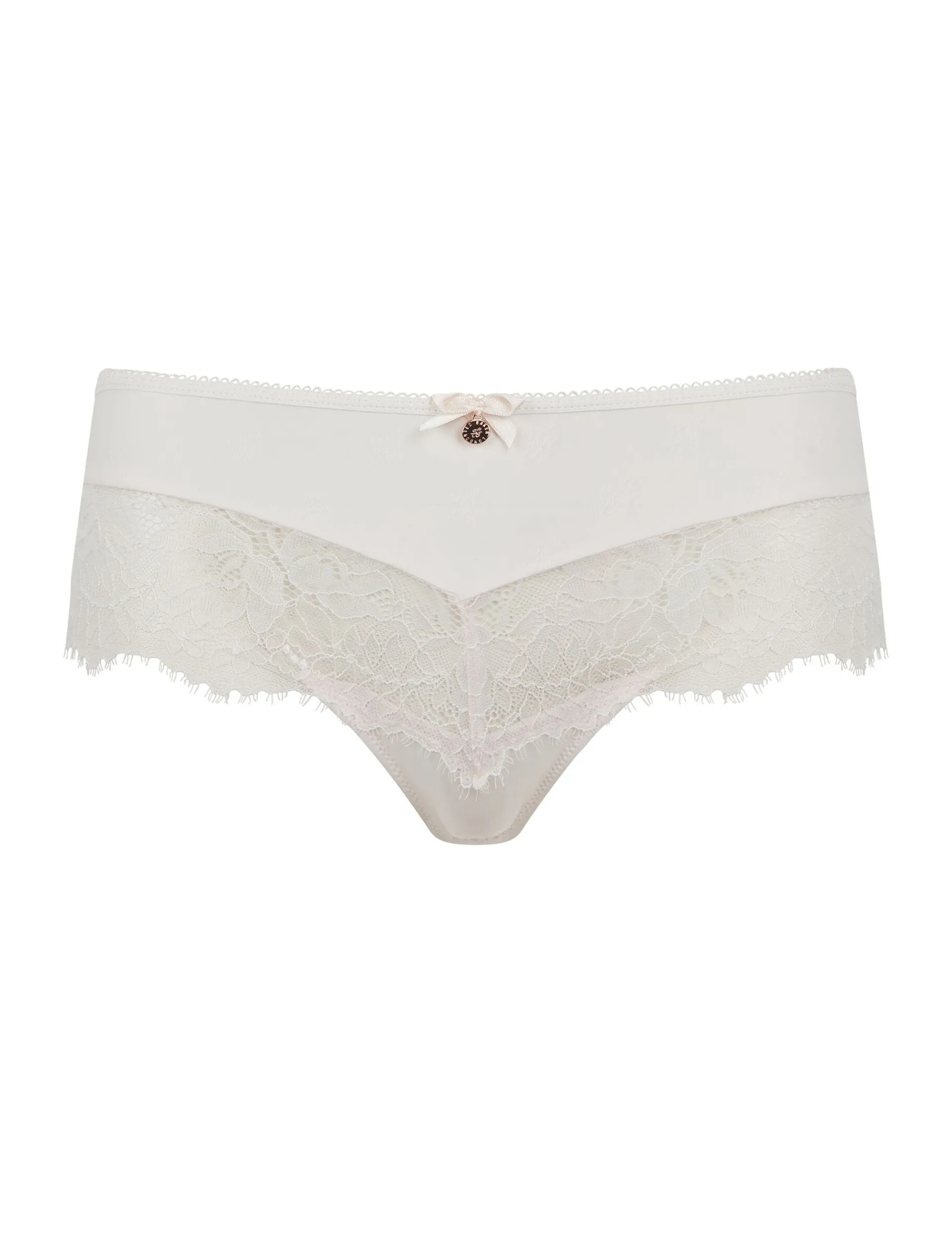 Licensee Pie 2 Brands Nachtwäsche & Dessous|Nachtwäsche & Dessous<Brasilianische Höschen mit Spitzeneinsatz und Jacquardmuster