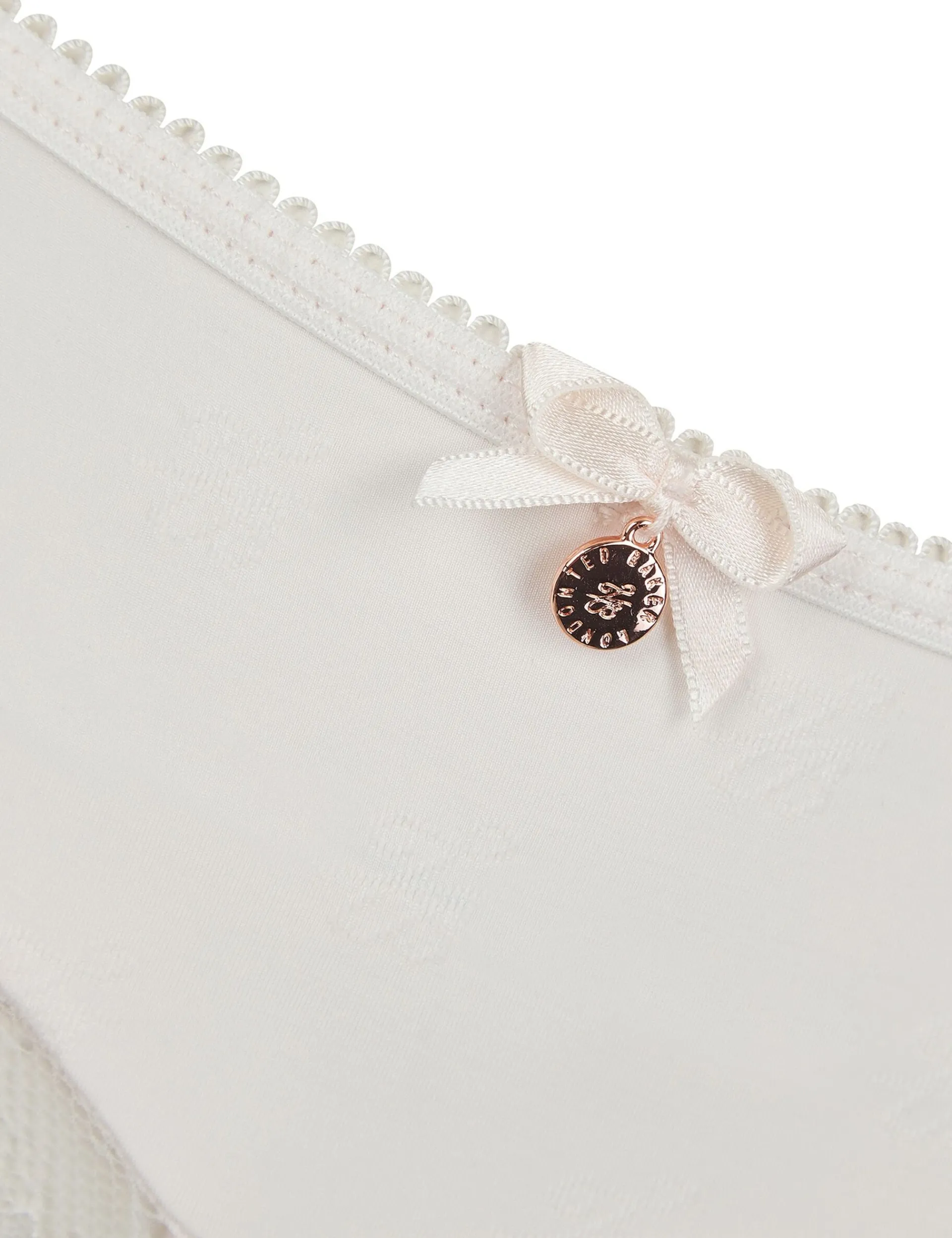 Licensee Pie 2 Brands Nachtwäsche & Dessous|Nachtwäsche & Dessous<Brasilianische Höschen mit Spitzeneinsatz und Jacquardmuster