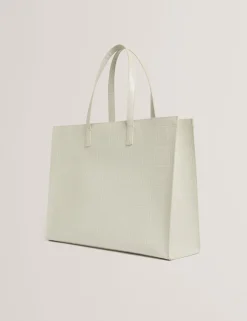 New Lobster Limited Tragetaschen|Icon & Signature Taschen<Breite Tragetasche mit Krokodil-Effekt