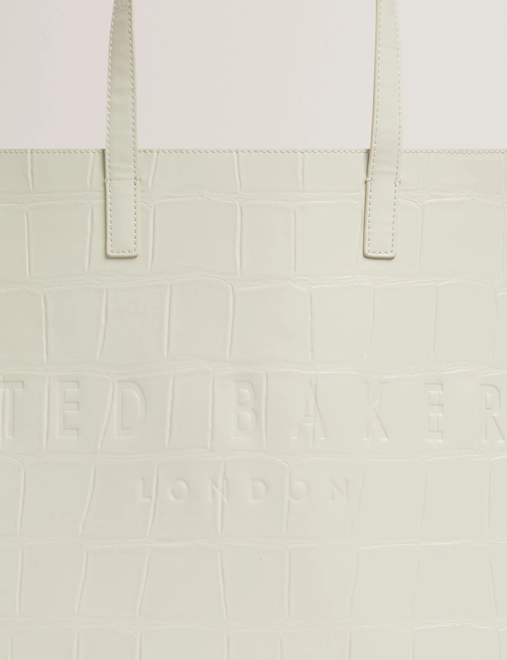 New Lobster Limited Tragetaschen|Icon & Signature Taschen<Breite Tragetasche mit Krokodil-Effekt