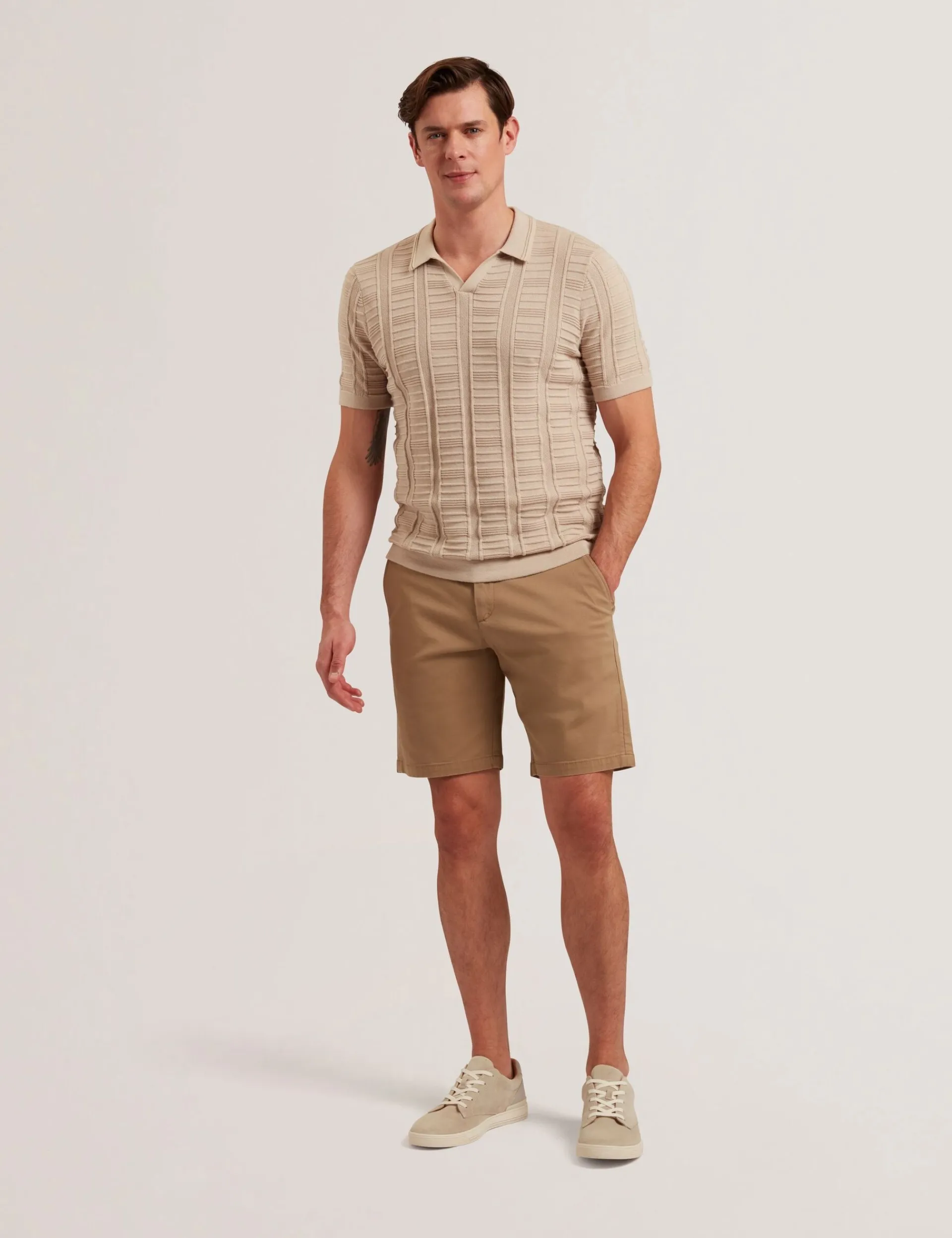 New Lobster Limited Shorts|Der Weihnachtsladen<Chino-Shorts aus Baumwollmischgewebe mit regulärer Passform