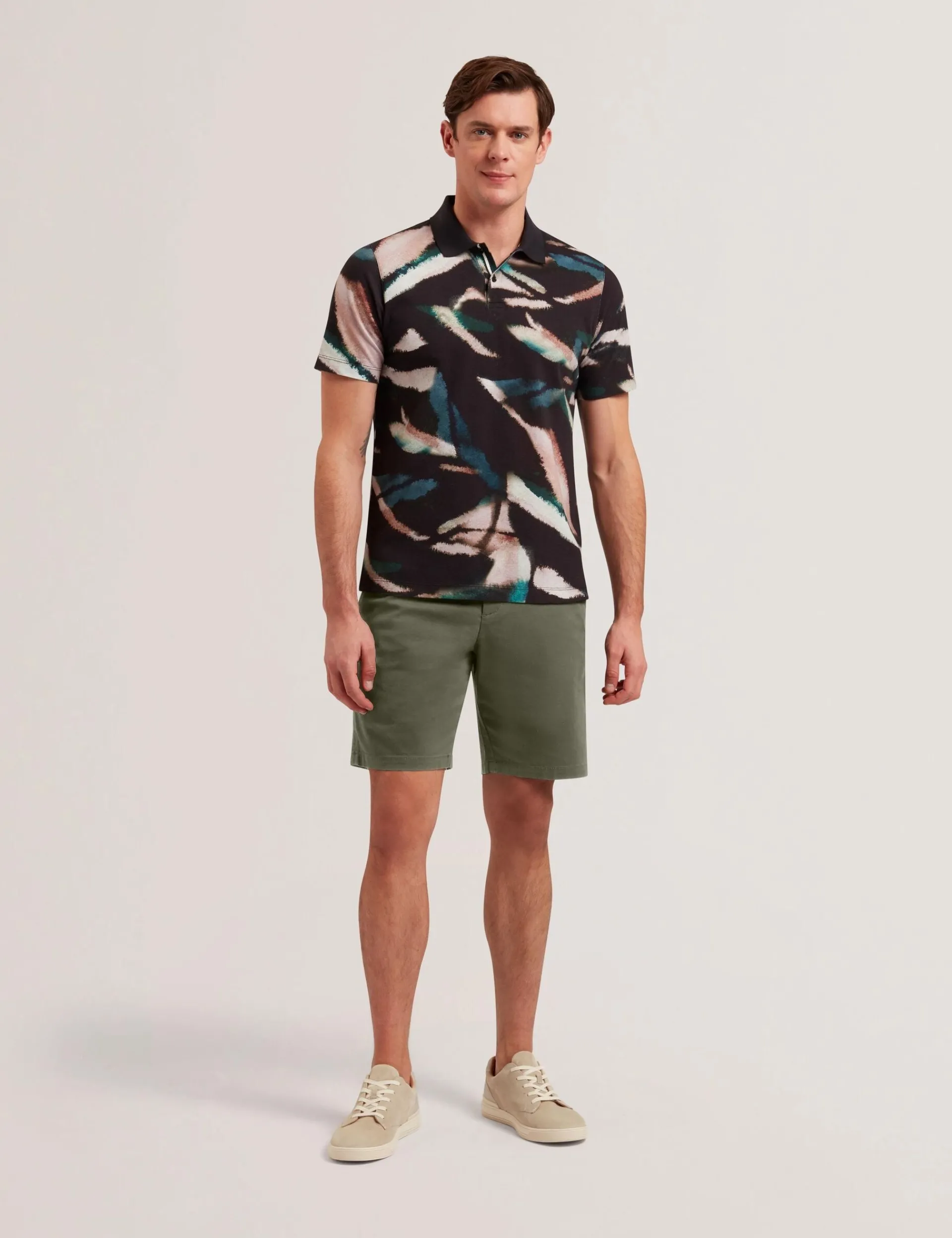 New Lobster Limited Shorts|Der Weihnachtsladen<Chino-Shorts aus Baumwollmischgewebe mit regulärer Passform