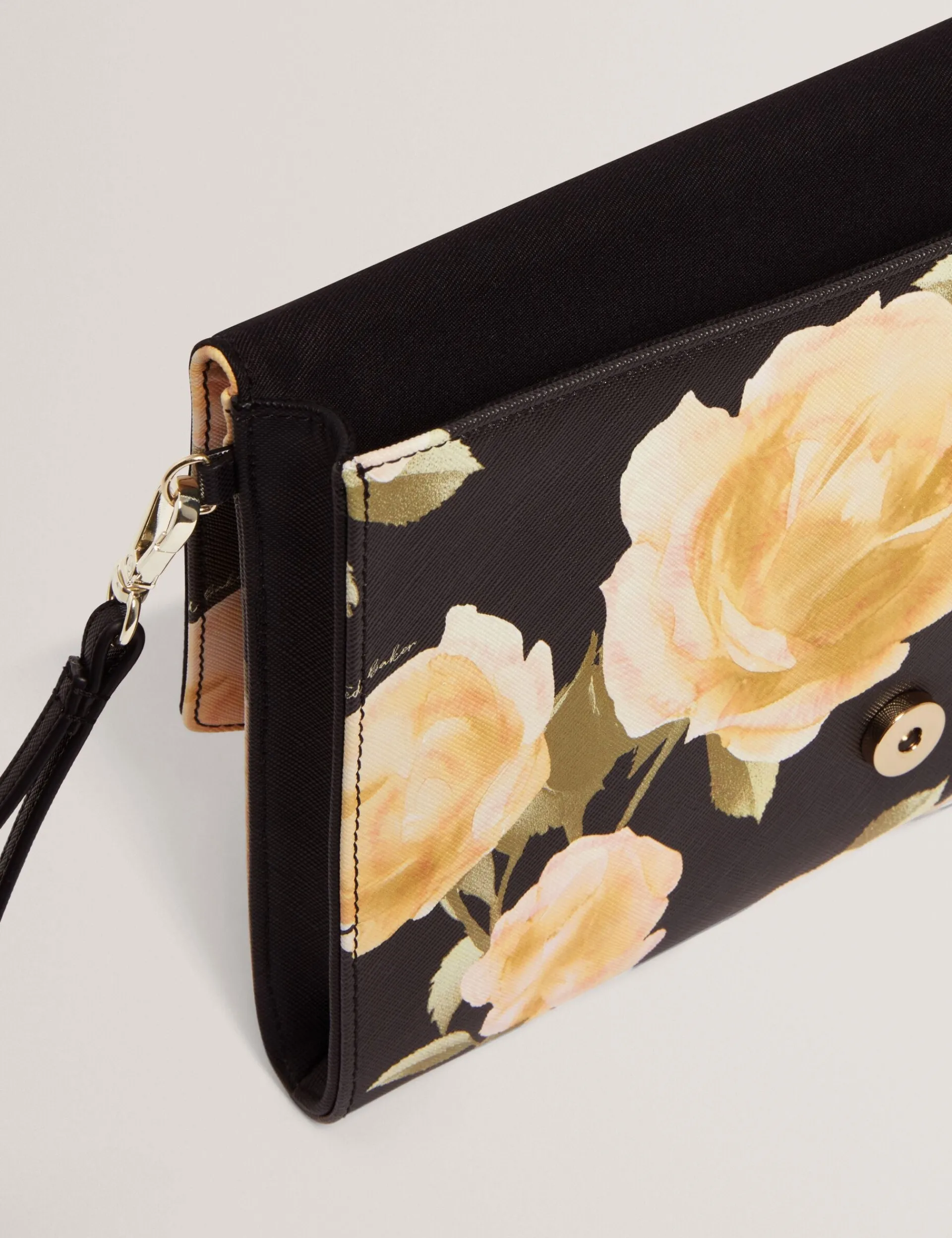 New Lobster Limited Neue Frühlingsblumen|Golden Hour<Clutch Bag mit gelbem Rosenmuster
