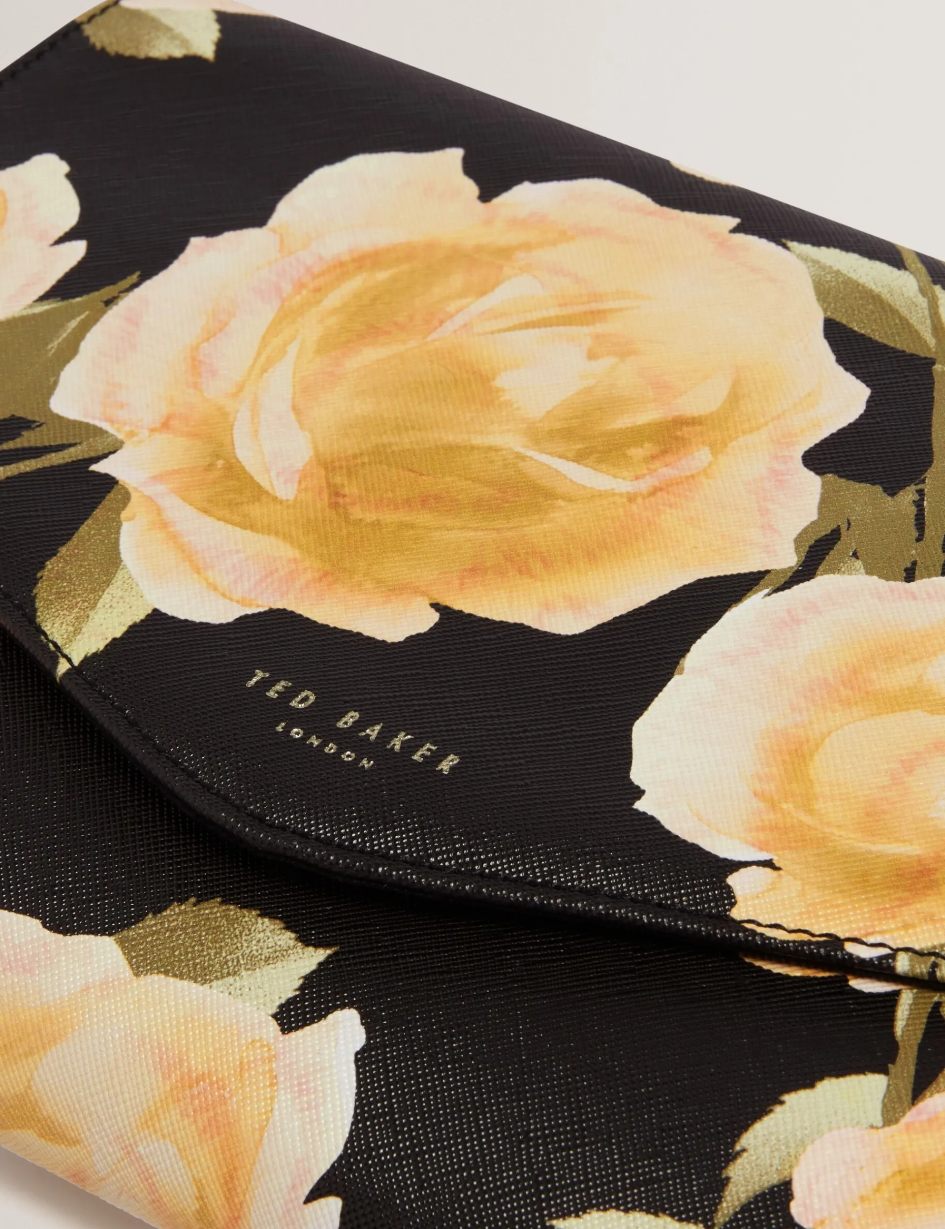 New Lobster Limited Neue Frühlingsblumen|Golden Hour<Clutch Bag mit gelbem Rosenmuster