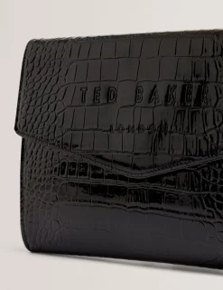 New Lobster Limited Festliche Kleidung|Clutch-Taschen<Clutch-Tasche in Kroko-Optik