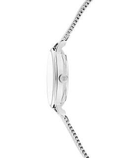Damen Licensee Timex Luxusgeschenke Für Damen|Sämtliches Zubehör<Crystal Dial Blue & Silver Mesh Watch