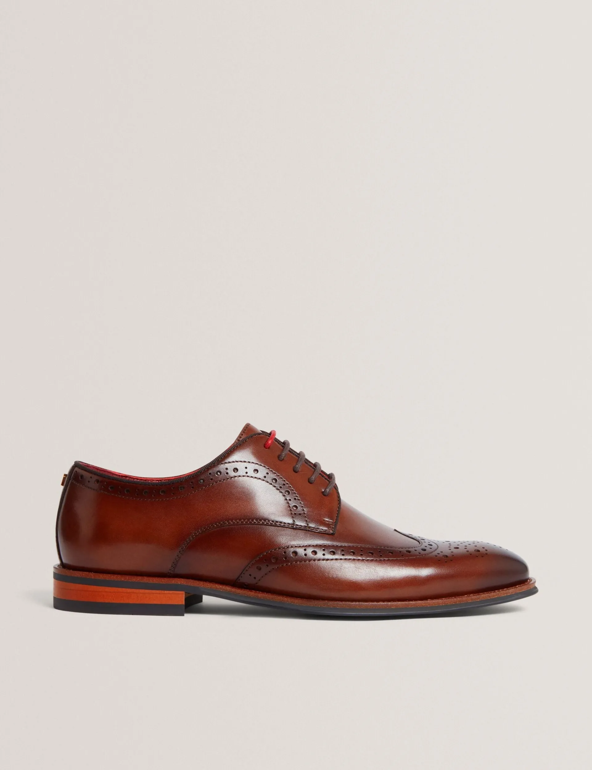 Herren New Lobster Limited Intelligente Schuhe|Luxusgeschenke Für Herren<Derby-Brogue-Schuhe aus poliertem Leder