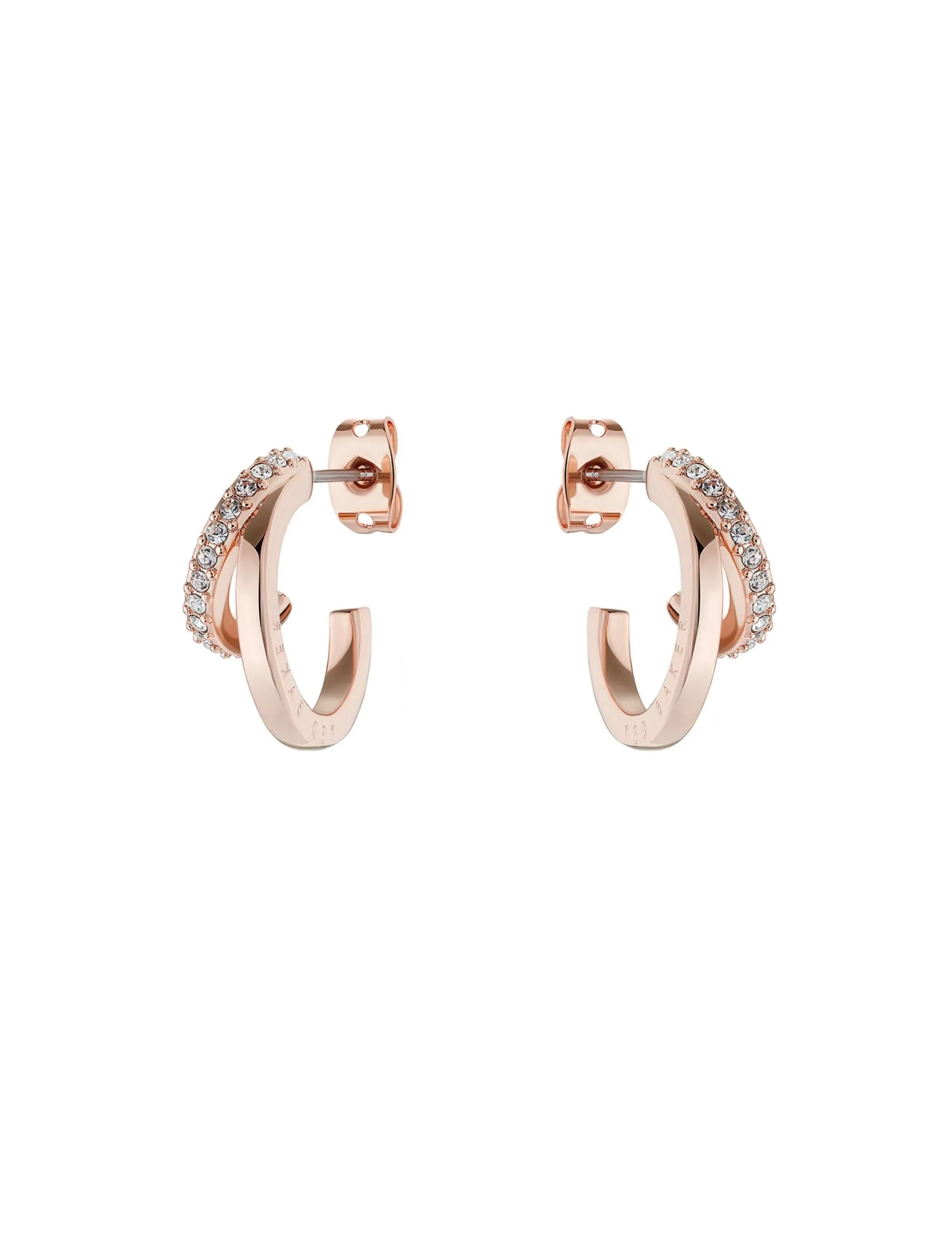 Damen Licensee Simon Harrison Damenschmuck|Golden Hour<Doppelcreolen aus Kristall