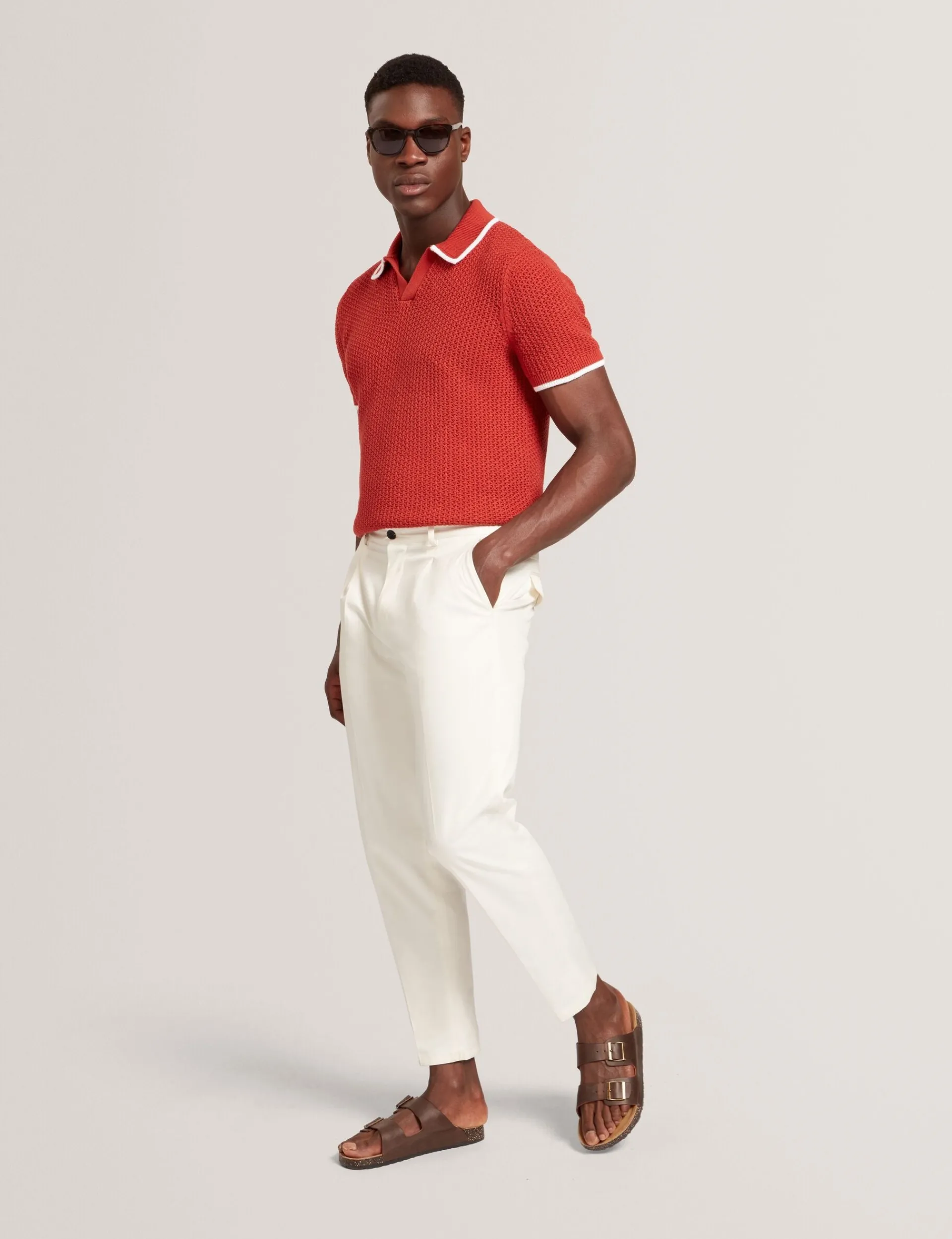 New Lobster Limited Hosen & Chinos|Der Weihnachtsladen<Elegante, schmal zulaufende Baumwoll-Stretchhose