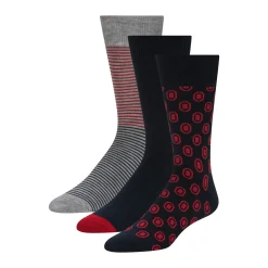 United Legwear & Apparel Co. Arbeitskleidung|Sämtliches Zubehör<3er-Pack bedruckte Crew Socken